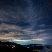 Osservazione del cielo dal parco di Villa La Magia